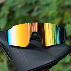 Men's Lightweight Oversized Outdoor Sports Sunglasses - Fashion Mirror Shades for Cycling, Driving, and Fishing (C5)