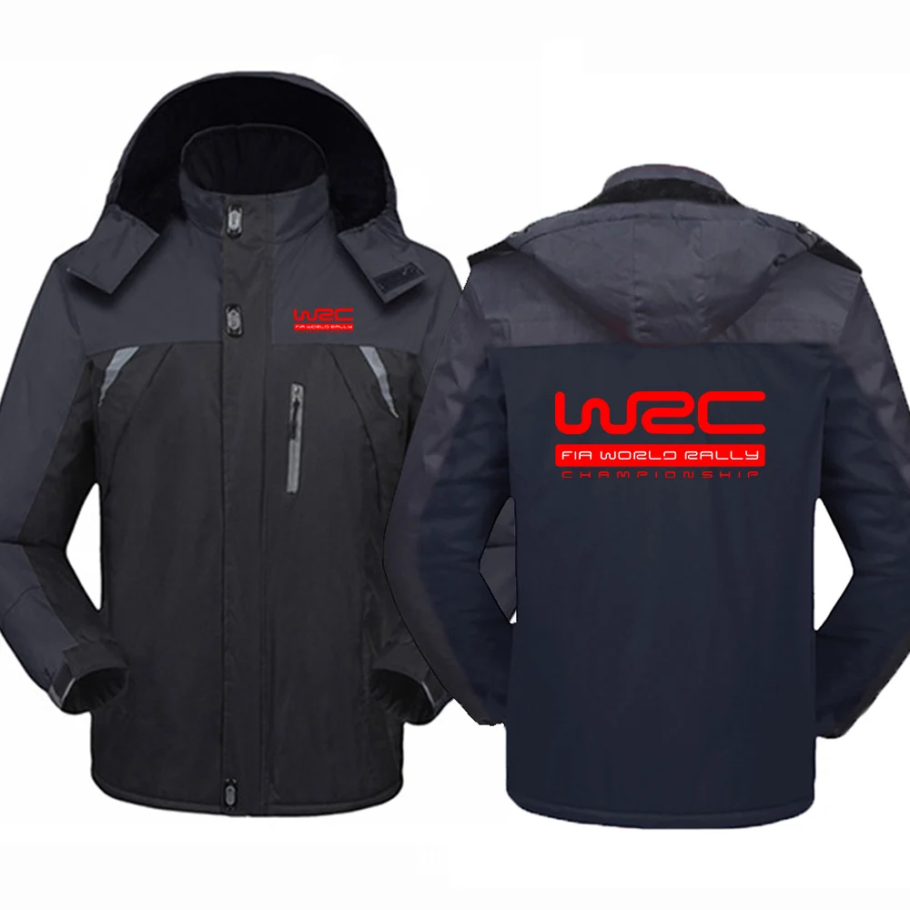 World Rally Championship WRC Printed Men Thicken Windbreaker Coats Waterproof Warm Cold-Proof Mountaineering Comfortable Jackets 2