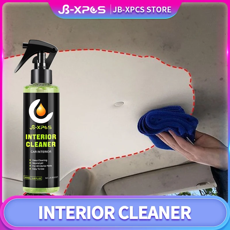 Car Cleaning Tools Neutral pH Interior Ceiling Leather Fabric and