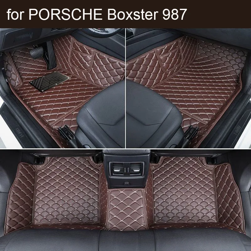 

Автомобильные коврики для PORSCHE Boxster 987 2004-2011, аксессуары, автомобильные коврики на заказ