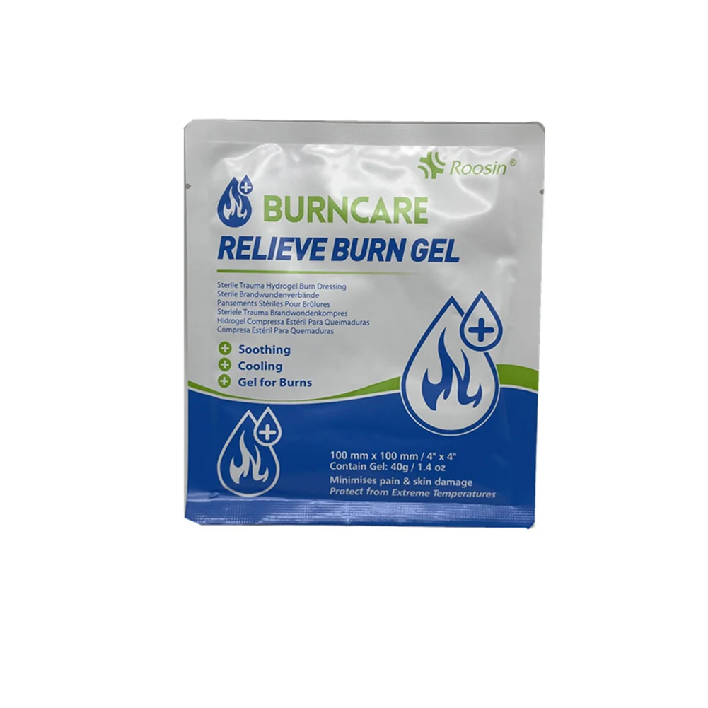 Emergency Burn Care Gel Burn Dressing Cooling And Soothing Hydrogel Wound Dressing Water Gel For Debridement First Aid Gear