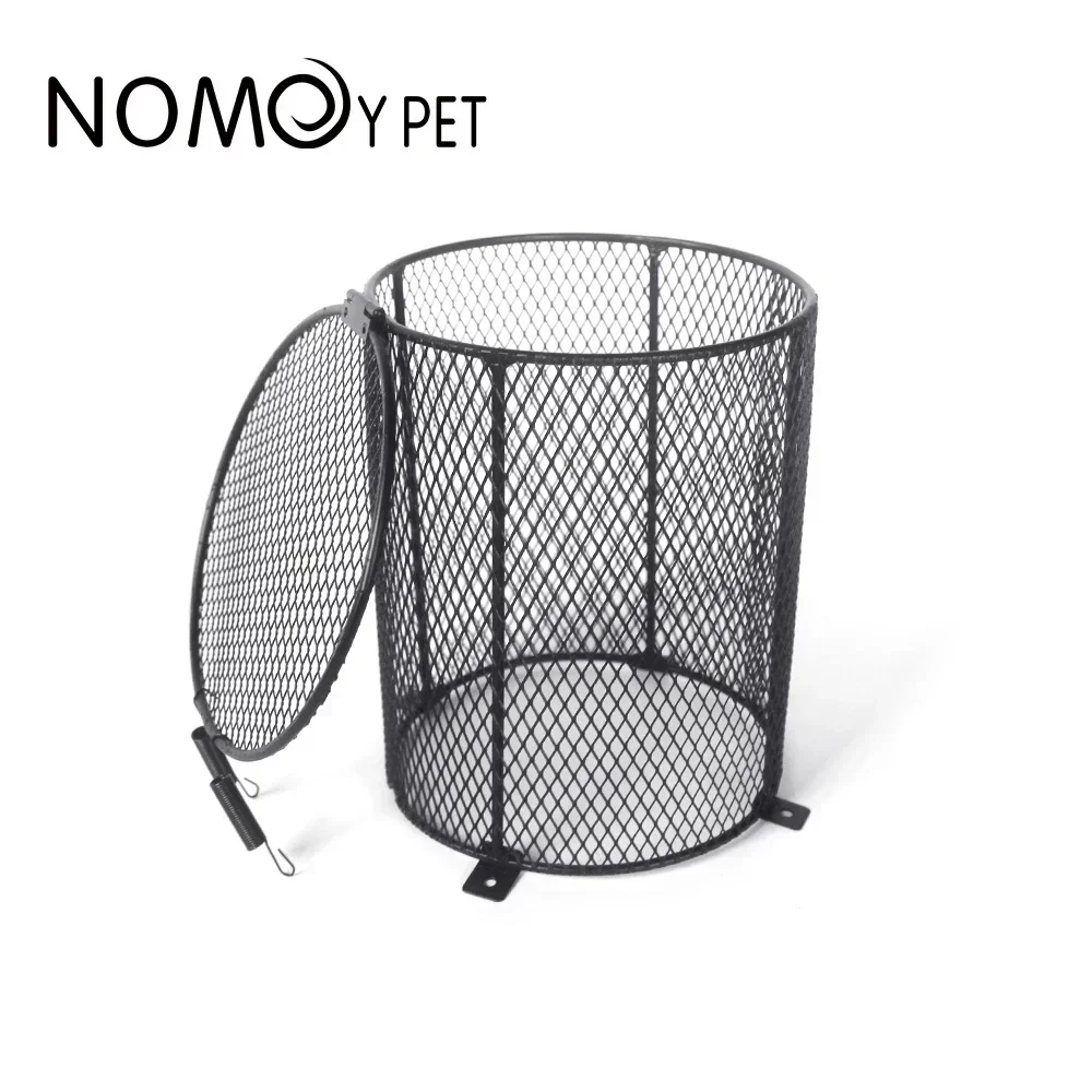 Breathable Reptile Feeding Cage Mesh Cover for Amphibian Terrarium Lizard Turtle Insect Kennel-Accessory for Reptile Care