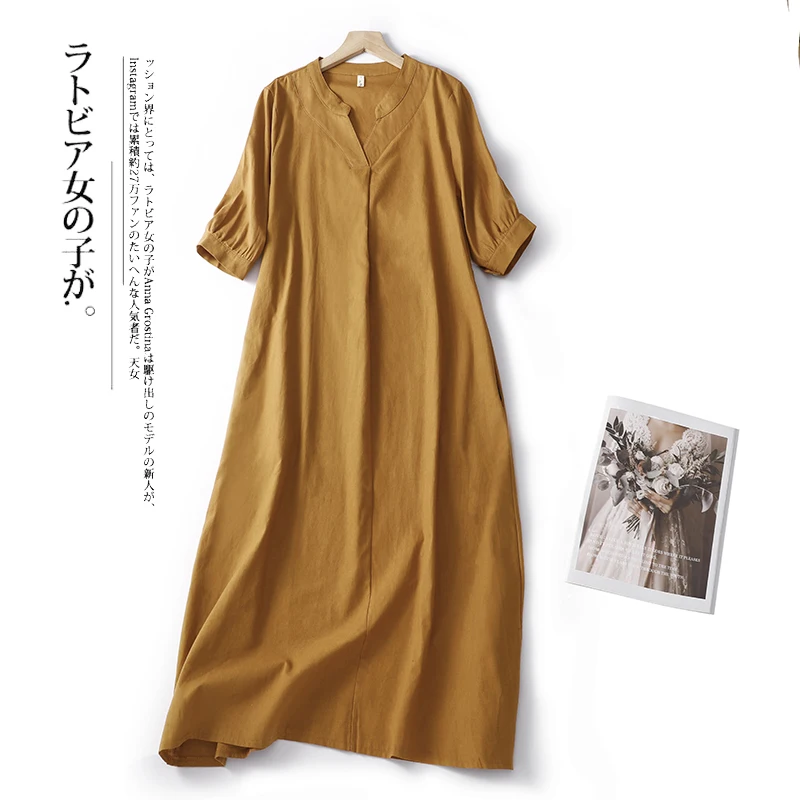 2023 New Arrival Japanese Style Mori Girl's Chic Summer Dress Office