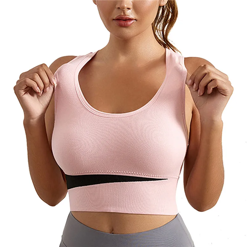 Sexy Breathable Mesh Sport Bra Summer Women Push Up Yoga Underwear Fitness  Gym Active Bras Outer Wear Vest Workout Top Sportwear - AliExpress