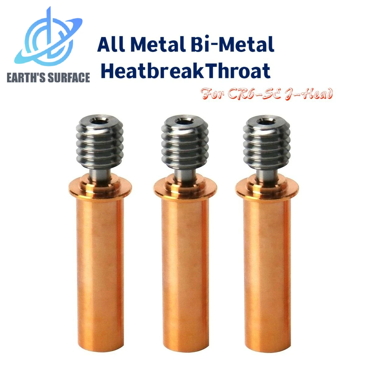Parti Della Stampante 3D Cr6 Se All Metal Bi-Metal Heatbreak Rame Titanio Upgrade Gola Per Cr-6Se Max/Cr-5 Pro // Cr-6 Max J-Head