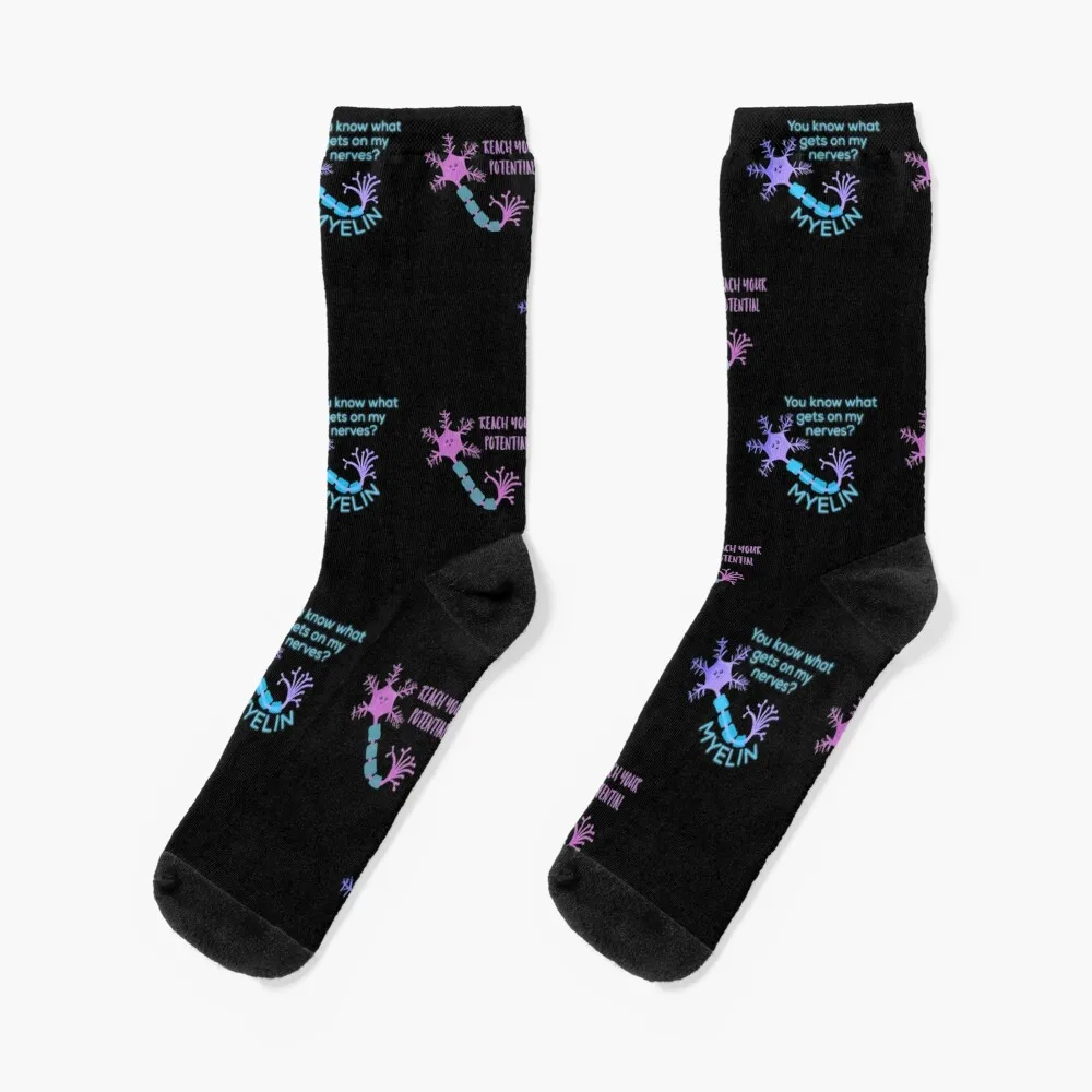 Cute neurons Socks new in's socks Antiskid soccer socks designer socks Christmas Socks For Women Men's