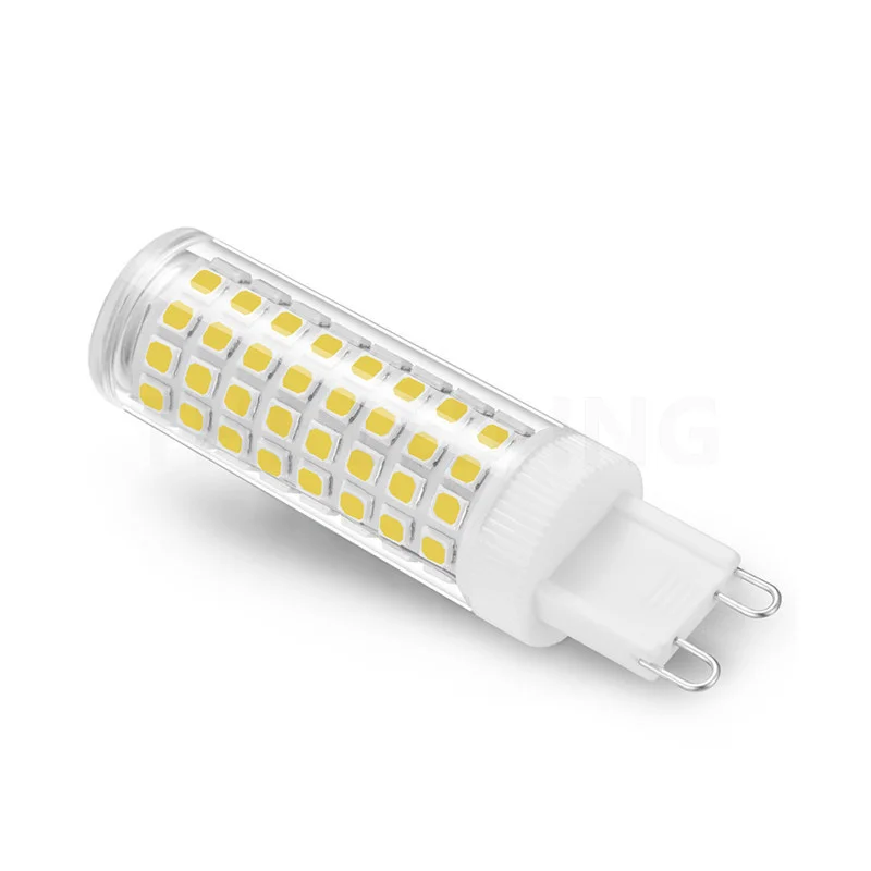 

Dimmable 1PCS ceramics G9 led bulb 15W 220V 110V G9 led lamp SMD2835 G9 LED Corn light Replace 100W halogen light