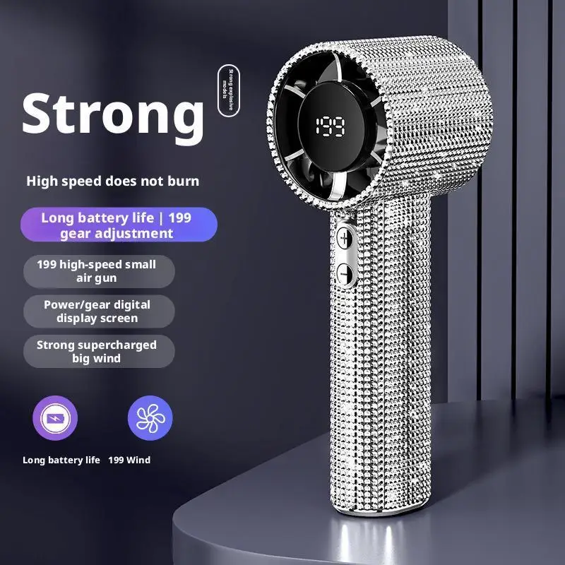 Diamond handheld Fan.