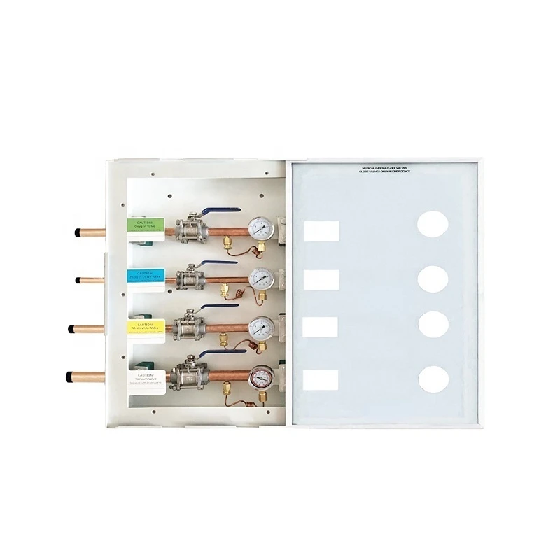 

Medical Gas Area Zone Valve Box 4 Gases for Hospital AVSU