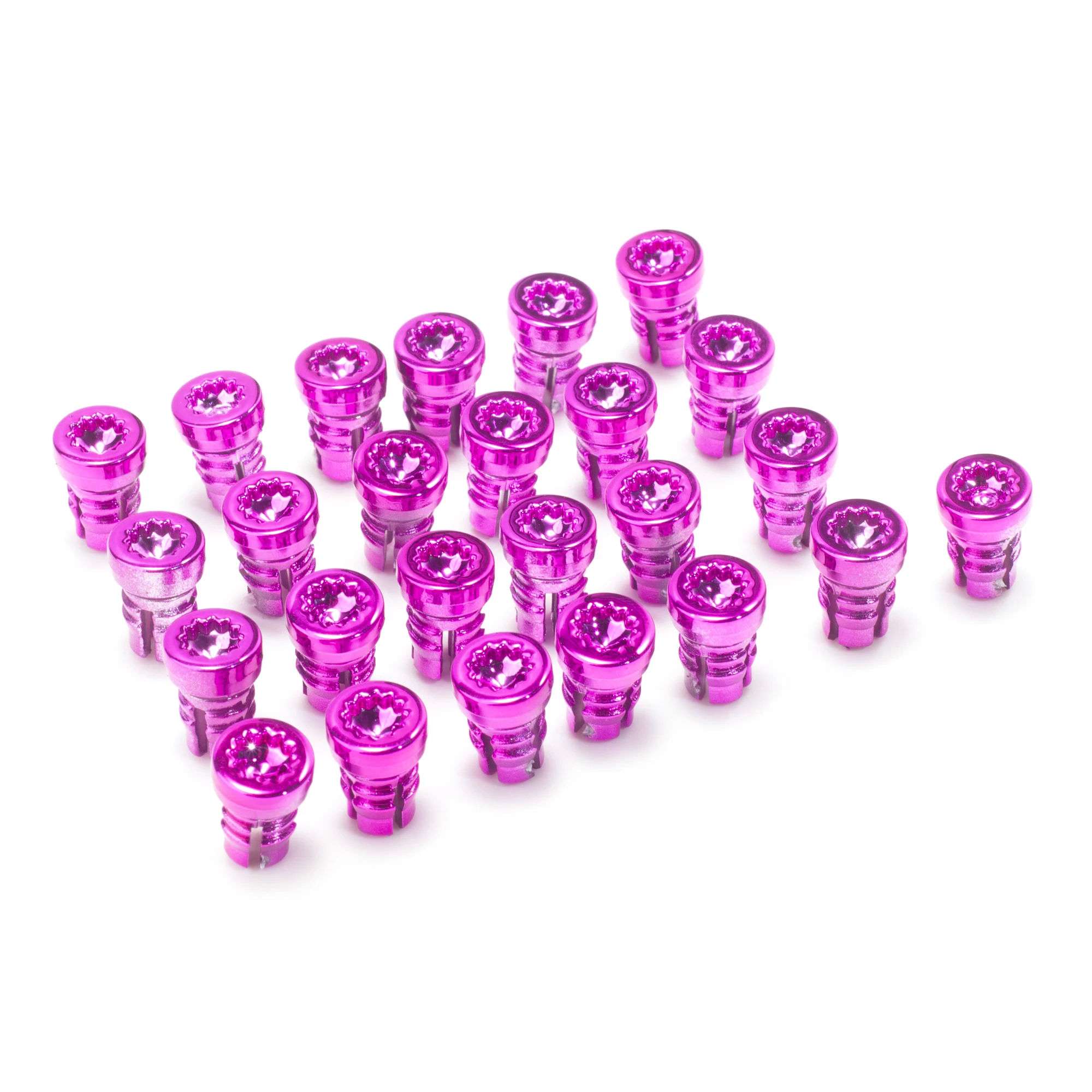 100pcs Universal Multiple Colour Car Wheel Rivets For Rim Cap Lip Screw Bolt Tires Replacement Decoration Exterior Accessories images - 6