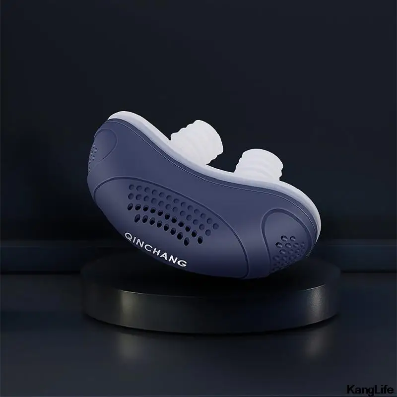 Electric Anti-Snoring Device Correction Household Anti-Snoring Device USB Charging Silicone Nasal Plug Clip Night Sleeping