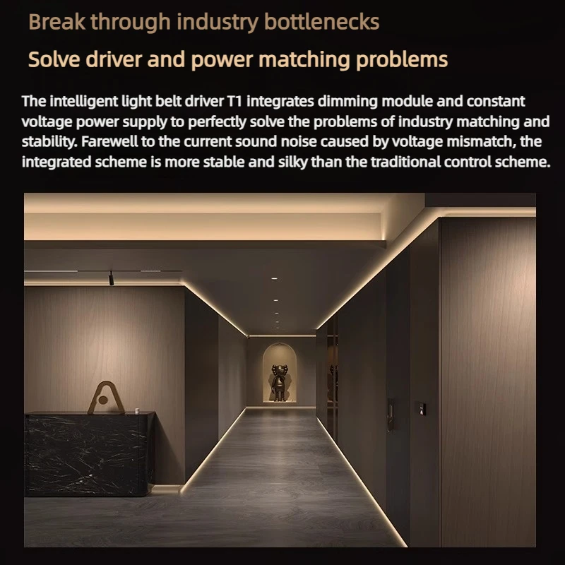 아카라 스마트 라이트 스트립 드라이버 T1 지그비 컨트롤러 LED 스트립 라이트 디밍 조절 가능한 색온도 전가구 디밍