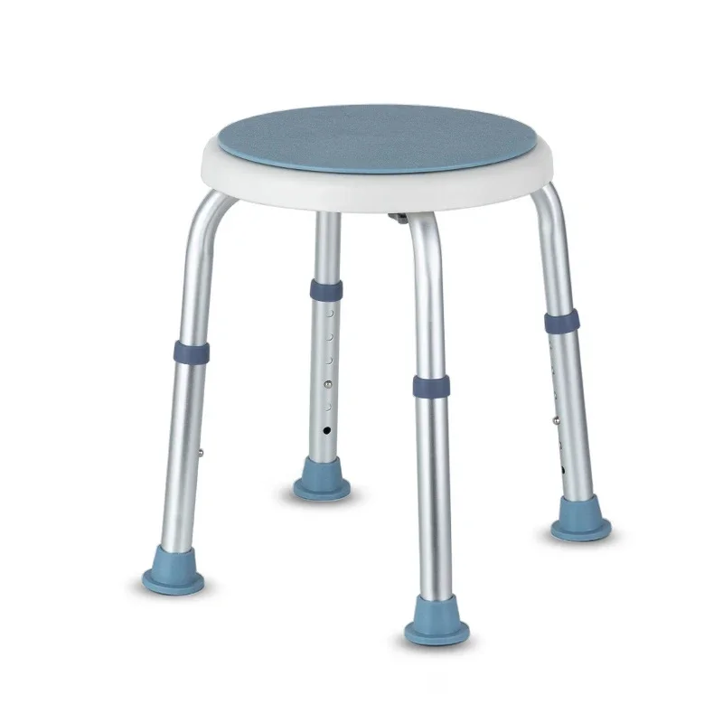 bath chair Anti-slip Bathroom and Shower Chair Non-slip Bath Seat 6 Gears Height Adjustable Elderly Safe Seat Shower Stool 3