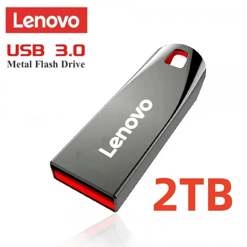 Lenovo 2Tb Metal Usb Flash Drive Usb3.0 Pen Drive Disco Flash Ad Alta Velocità 512Gb 128Gb Memory Stick 64Gb Pendrive Storage U Disk