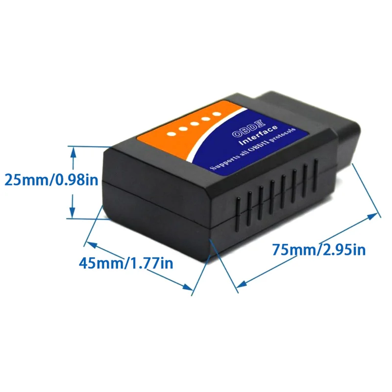 OBD2 Scanner WIFI ELM327 V1.5 for Android/IOS/Windows Car Diagnostic Code Reader
