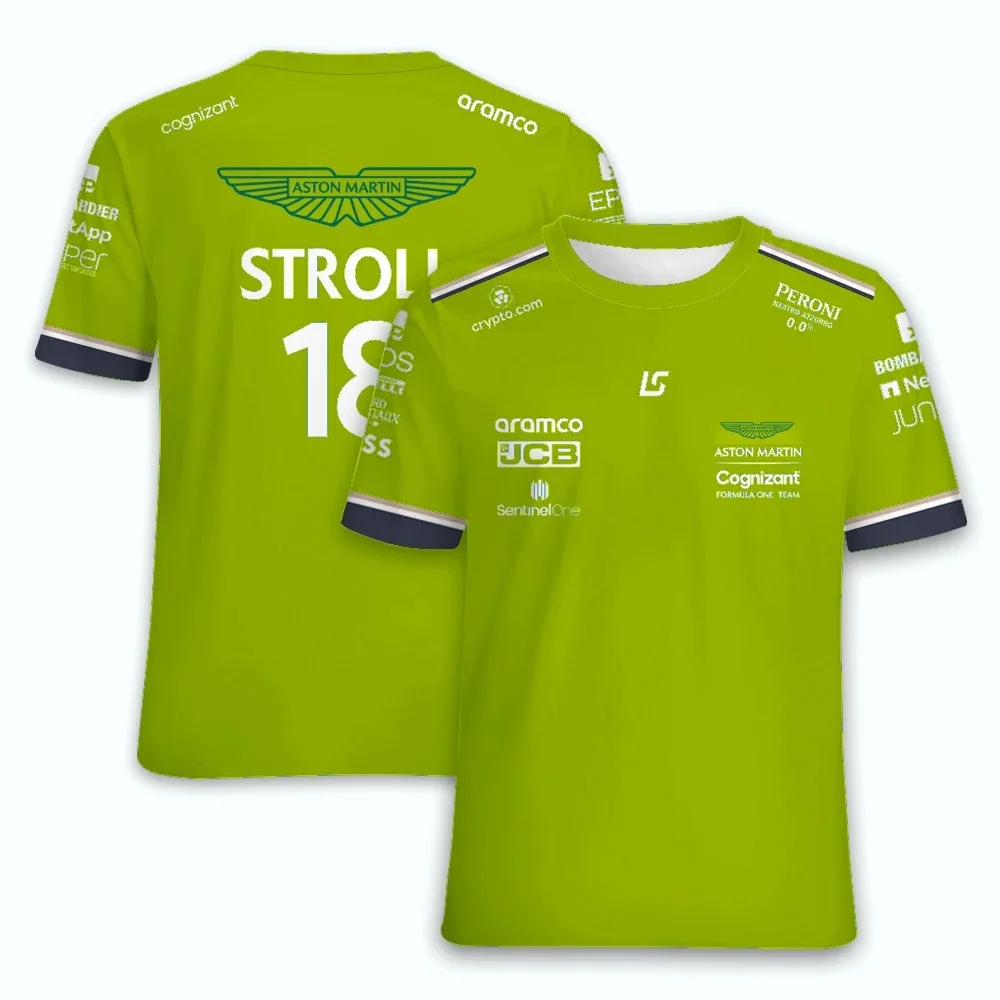 thumbnail image 1 of 2024 nueva camiseta de secado rápido para hombre, traje de motociclismo de carreras de F1, camiseta de manga corta de secado rápido transpirable de verano, camiseta cruzada, 1 of 5