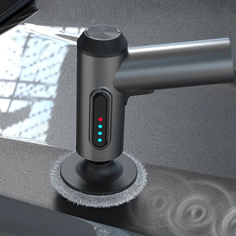 Cordless Car Polisher 2000rpm Wireless Car Polishing Machine Electric Polishing Wax Tool 4000mAh Auto Polish Waxing Machine