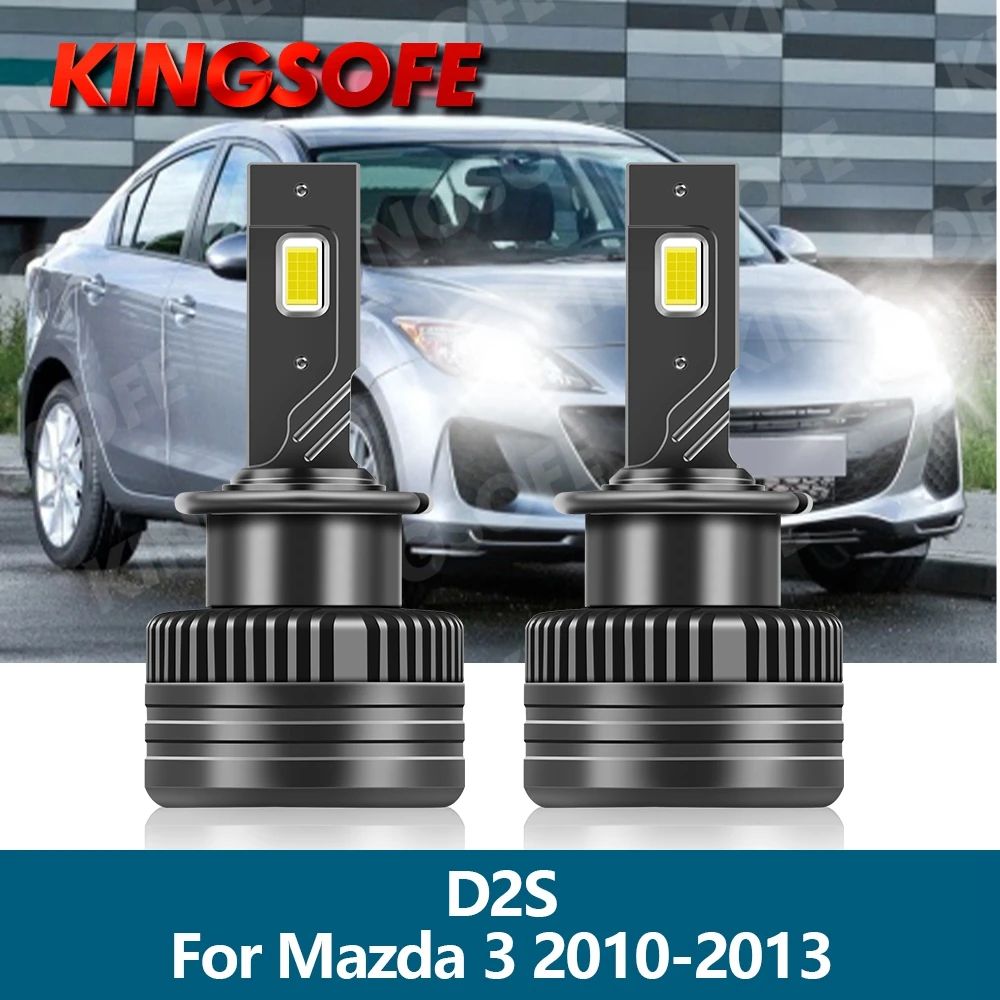 KINGSOFE LED Headlight D2S HID light Replacement Xenon Bulb Super
