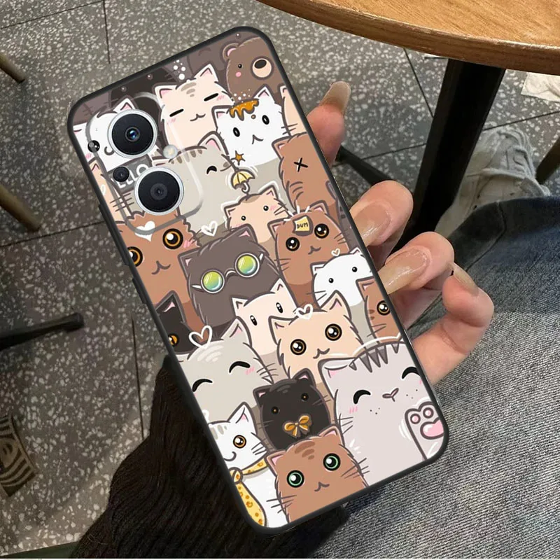 Adorable Cats Design Phone Case with Enhanced Protection
