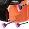 Small Window Tint Mirror Squeegee TPU Blade Scraper Car Corner Windshield Handheld Cleaning Tool Window Film Tinting scraper 2