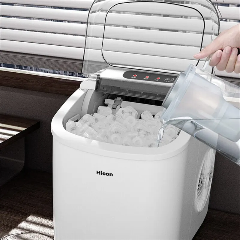 24hrs Portable Quick Cube Ice Machine Countertop Bullet Ice Maker