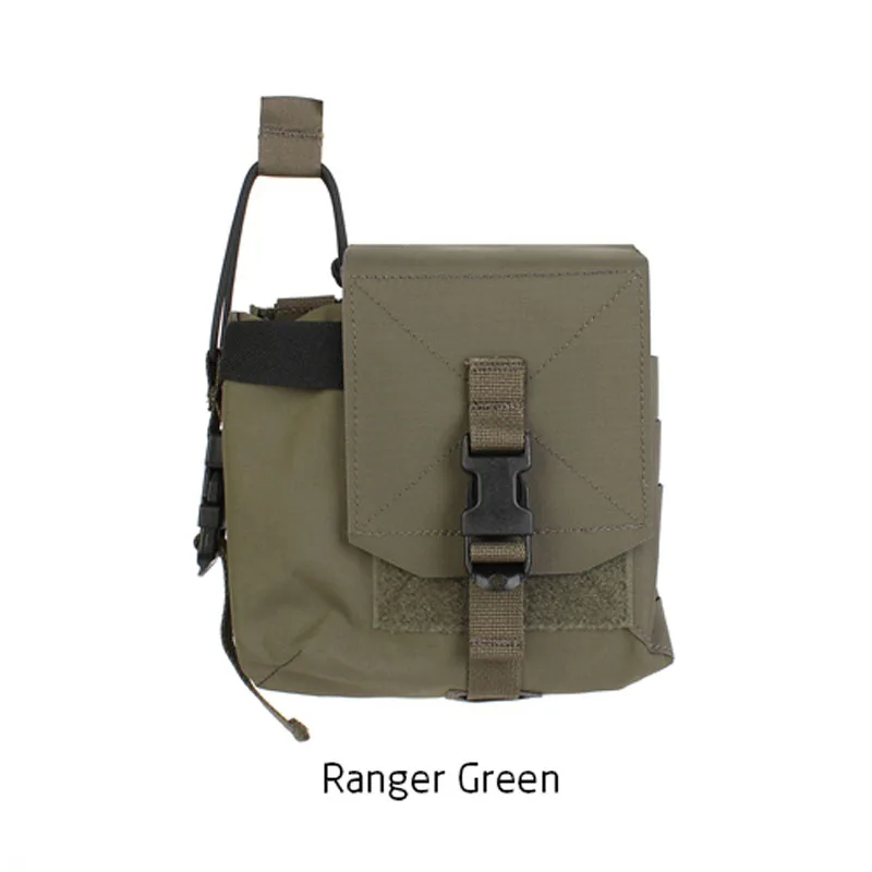 Taktische Weste SS „Variante“ Mehrzweck-Molle-Tasche Kleinigkeiten Tasche Interphone Radio Pouch Magazintasche PH68 – Detail 1