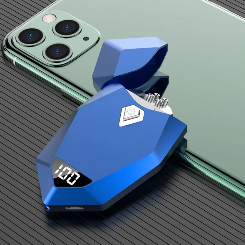 2025 New Laser Electric Lighter Rechargeable Pocket Plasma Lighter Windproof Type-C Portable Electronic