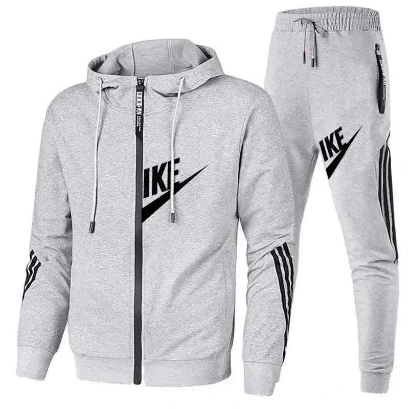 relaxed high quality men's suit, featuring a hooded sports shirt, hooded sports outfit, and long sleeved sports clothing. Relaxed high-quality men's suit, featuring a hooded sports shirt, hooded sports outfit, and long-sleeved sports clothing. 4