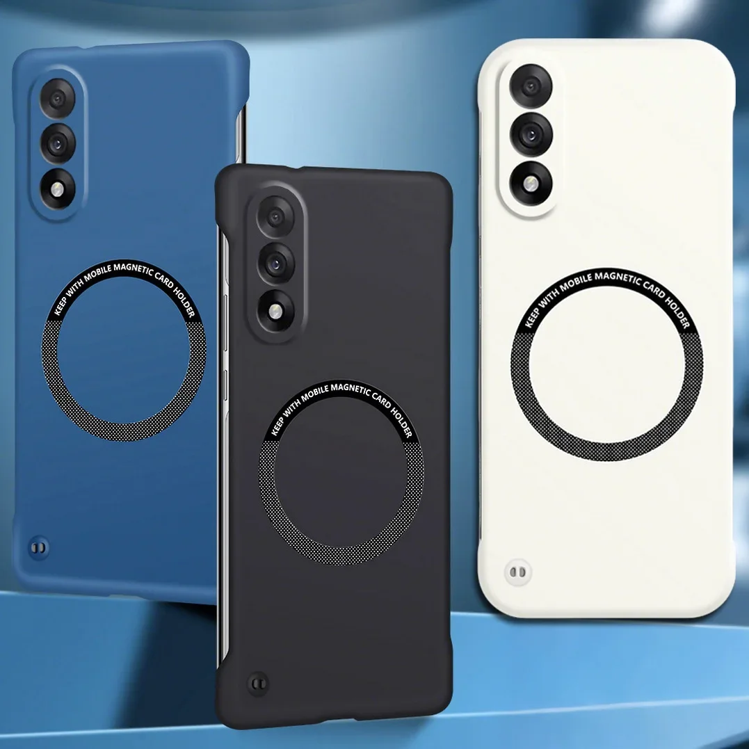 Magsafe Magnetic Frameless Hard PC Shockproof Matte Phone Case