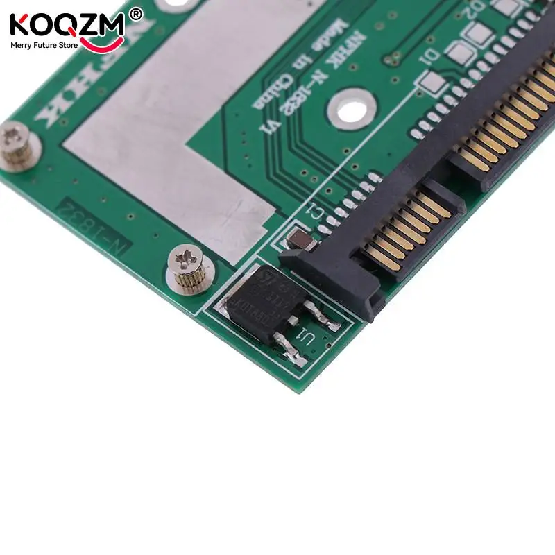 MSATA SSD To 2.5'' SATA 6.0gps Adapter Converter Card Module Board Mini Pcie Ssd