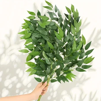 Artificial Ruscus Green Stems 1