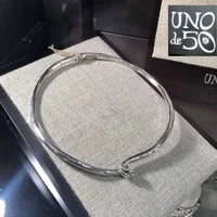 2024 Selling Exquisite High Quality UNO DE 50 Fashion Classic 925 Necklace Jewelry Romantic Holiday Gift 1