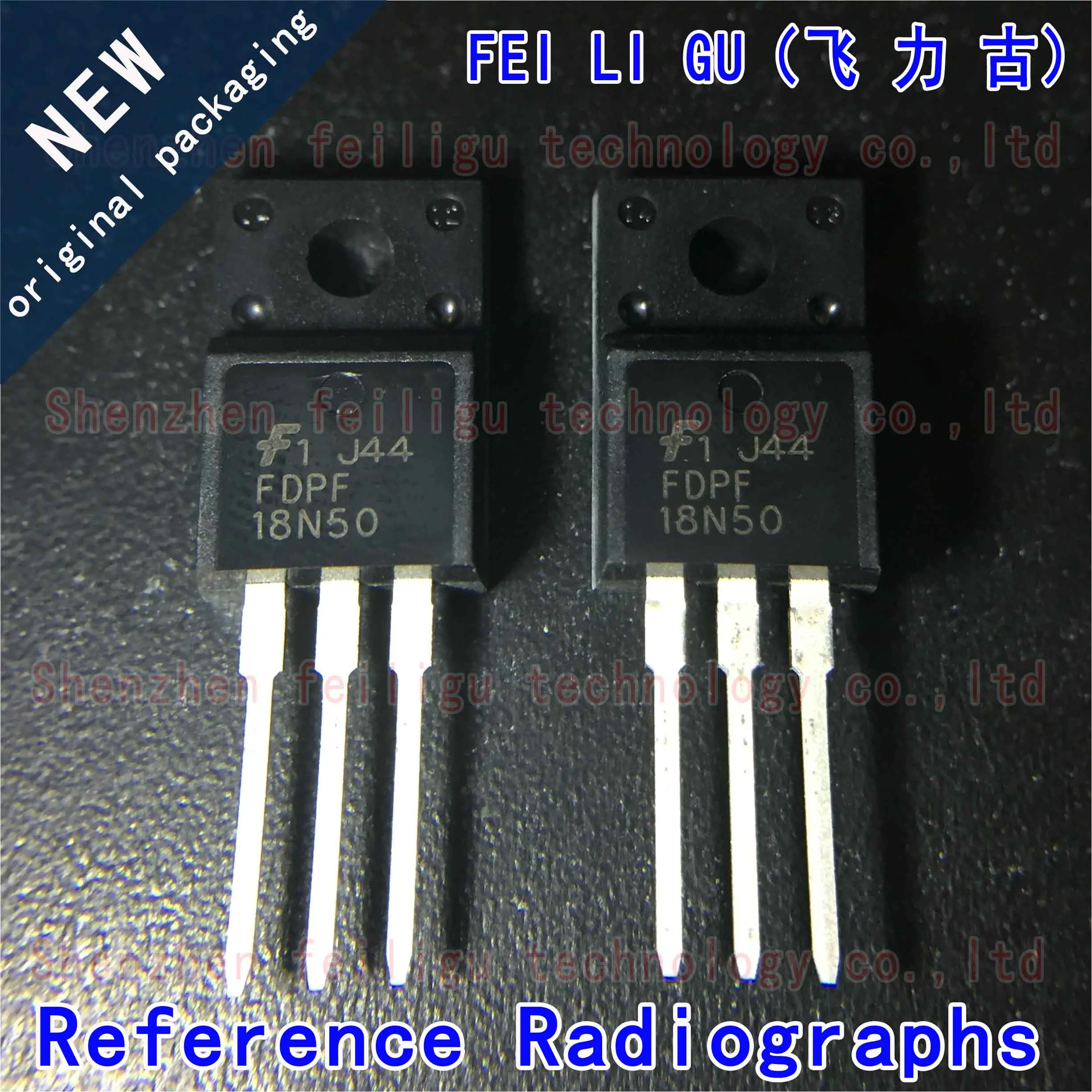 1~30PCS 100% New original FDPF18N50 18N50 package:TO-220F in-line 500V 18A N-channel MOSFET chip fdl100n50f mosfet n ch 500v 100a to264 3 n channel 500 v 100a tc 2500w tc through hole to 264 3