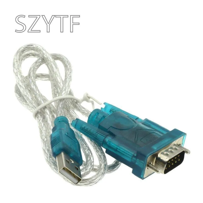 HL-340 HL340 USB to RS232 COM Port Serial PDA FT232 9 pin DB9 Adapter support WIN11 Compatible CH340
