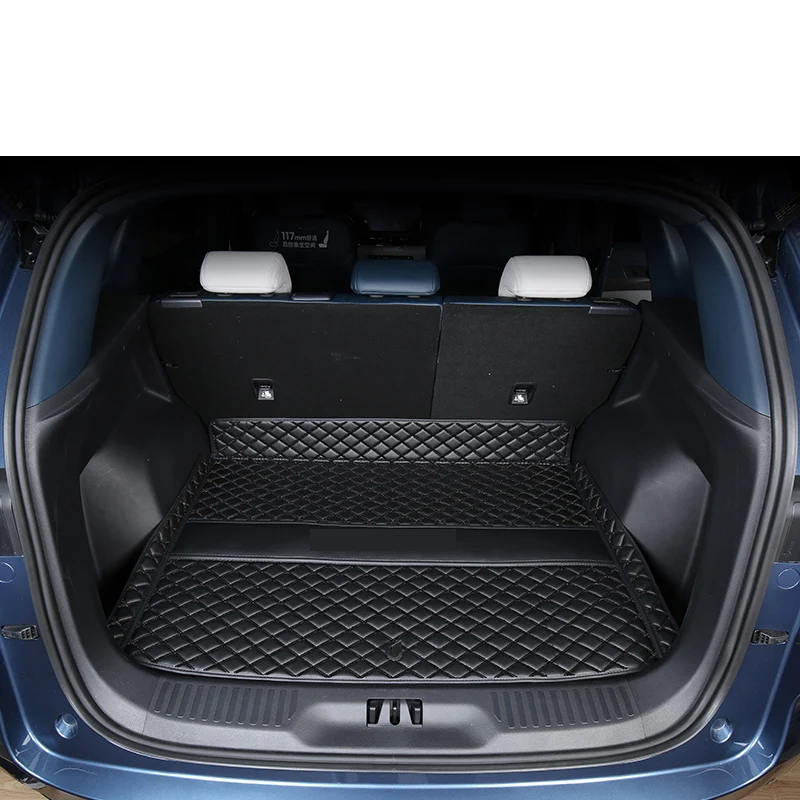 leather car trunk mat cargo liner luggage cushion rear boot mats for