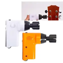 Electric String Winder with String Cutter Multifunctional Universal Portable Guitar Building for Bass Guitar Ukelele Mandolin