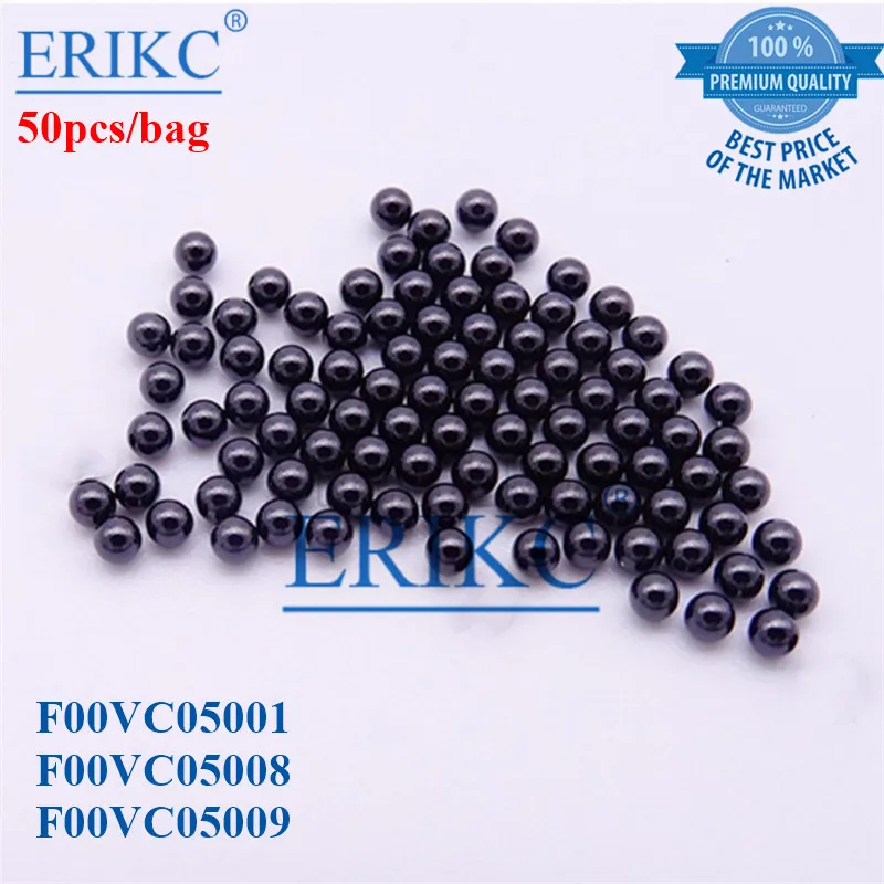 ERIKC Steel Ball F00VC05001 for Bosch 120 Injector Size 1.34mm Cermaic F00VC05008 Auto Fuel Nozzle Control Valve Repair kits