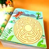 Maze To Improve Concentration Logical Thinking Training Books Great Adventure Left and Right Brain Development Educational Toys 3