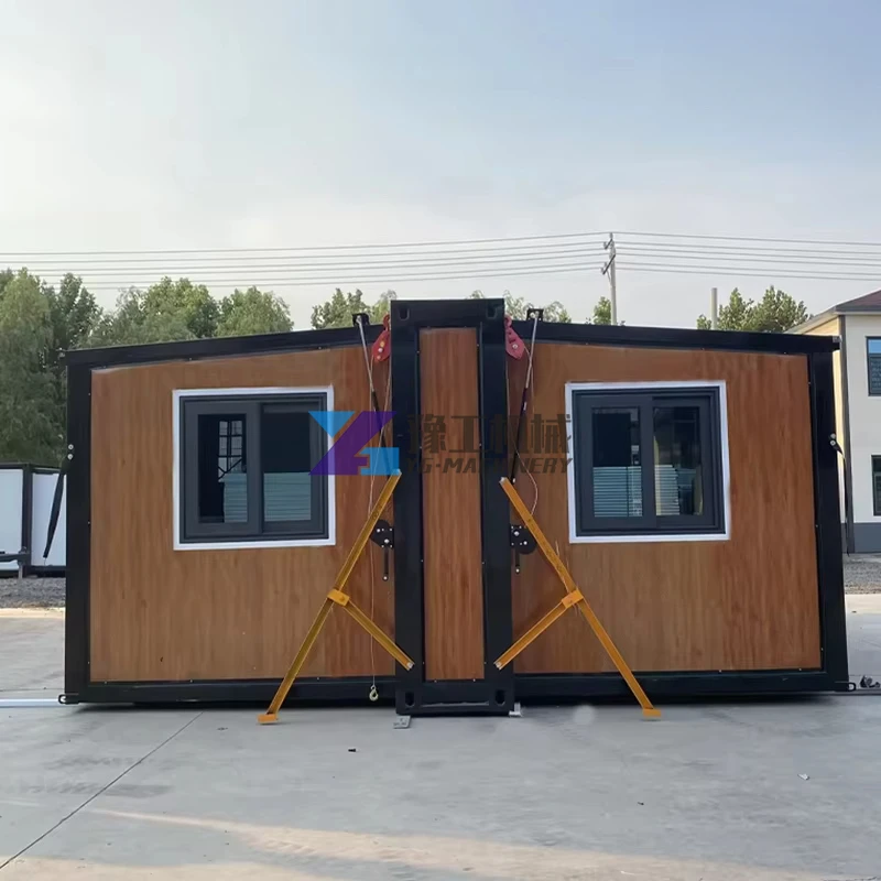 Lue's House Prefab Houses Two Bedrooms - One Bathroom Luxury 20/ 40ft Prefab Hotel Folding Container Homes for Sale Expandable Container House - Image 5