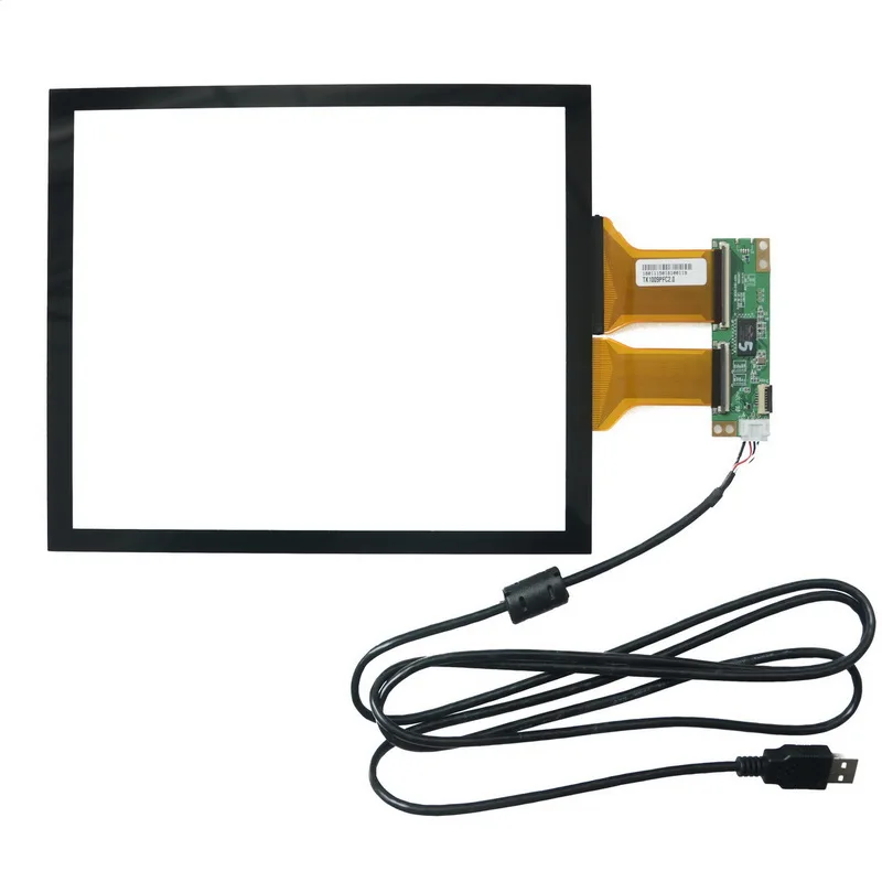 

10.4inch 10 points G+G Muti-Touch Capacitive Touch Panel 236 x 178mm With USB Cable For 10.4" LCD Screen