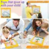Magnetic Drawing Board for Toddlers Magnet Beads and Pen Drawing Board Montessori Educational Sensory Travel Toys 4