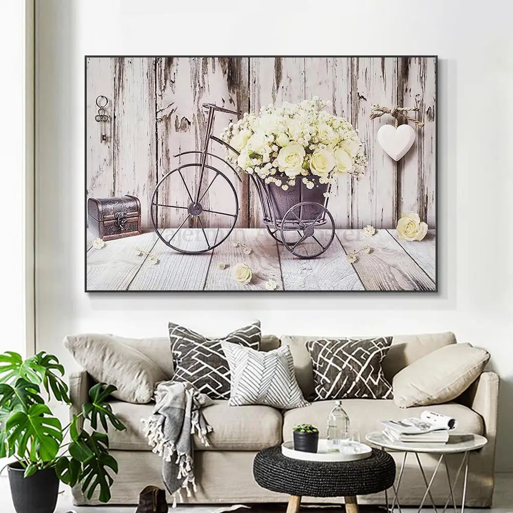 

Fresh Landscape Modern Canvas Paintings Nordic Minimalist Personalized Aesthetic Wall Art Poster Pictures Prints Home Decor