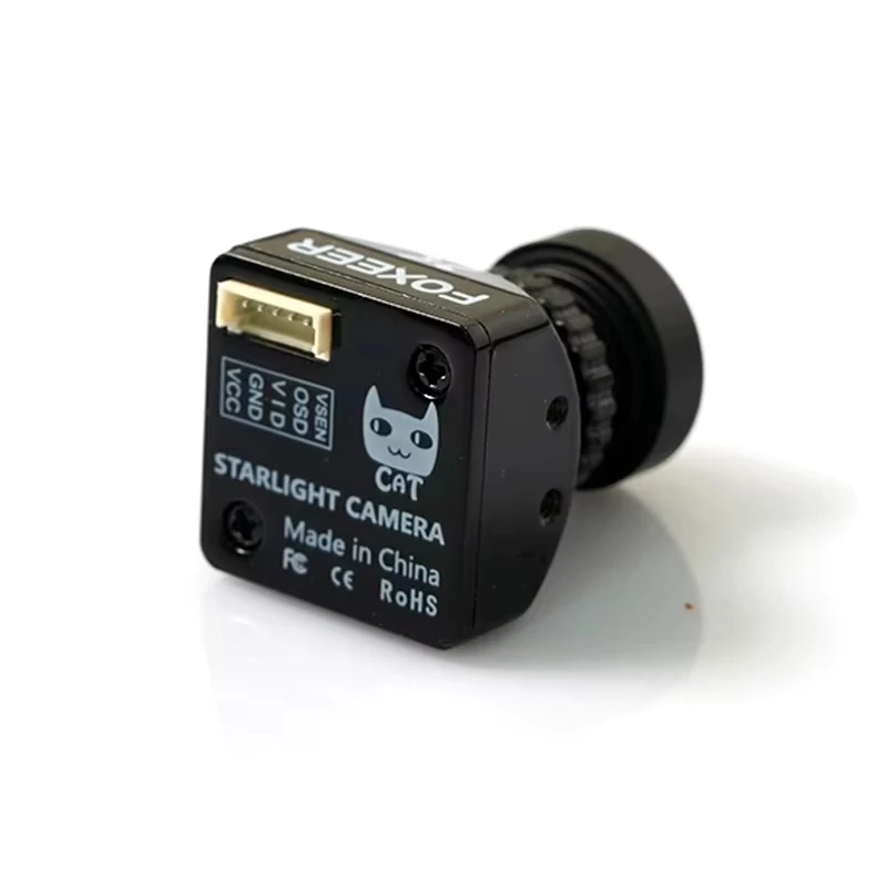 Foxeer CAT4 Mini Cat/Micro Cat 4 1200TVL Starlight 0,00001 люкс FPV камера с низкой задержкой и низким уровнем шума для RC FPV гоночного дрона thumbnail 4