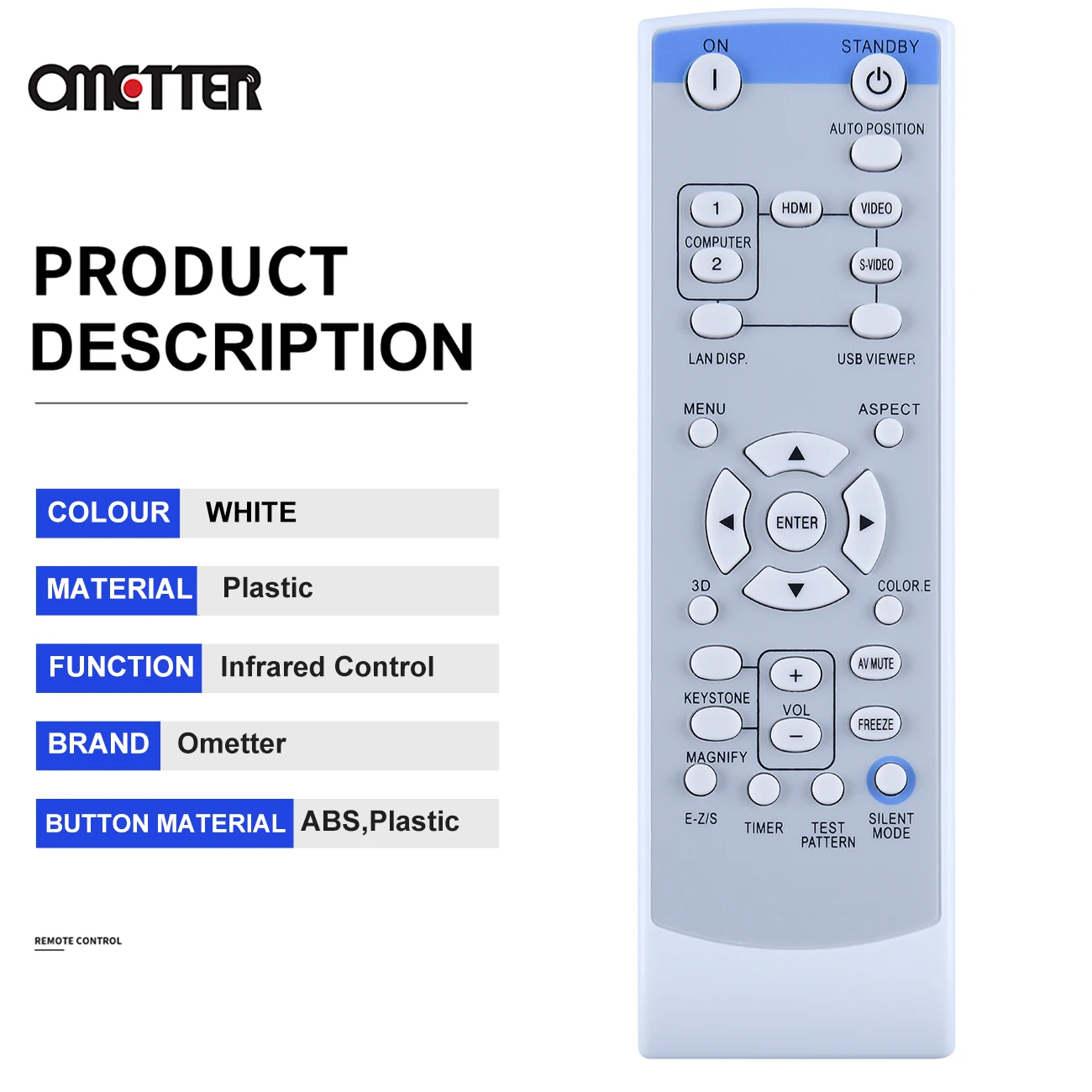 Suitable For Mitsubishi Projector New Projector Remote Control FD630U XD500U WD380U-EST XD360U-EST WD390U-EST FD730U FD730U-G