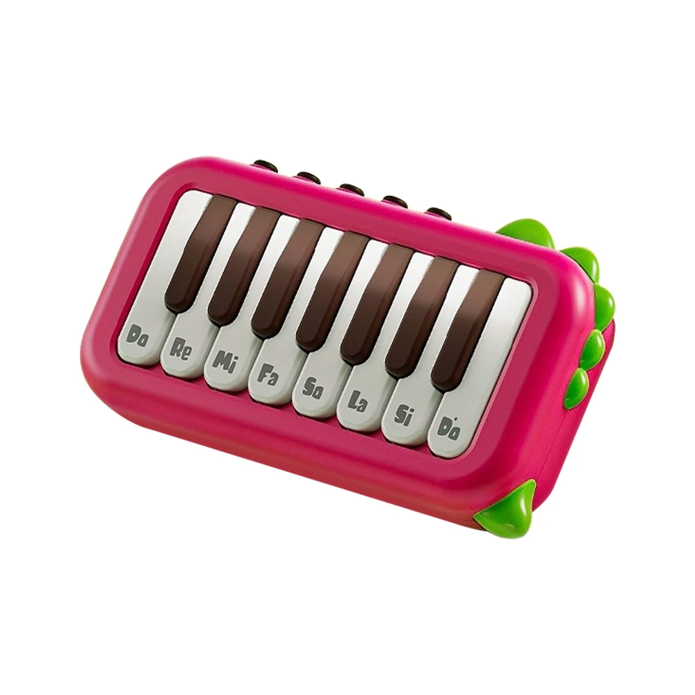 15 Key Pocket Piano Mini Electronic Piano One Click Switching Between 3 Different Tones Illuminated Keys Keyboard