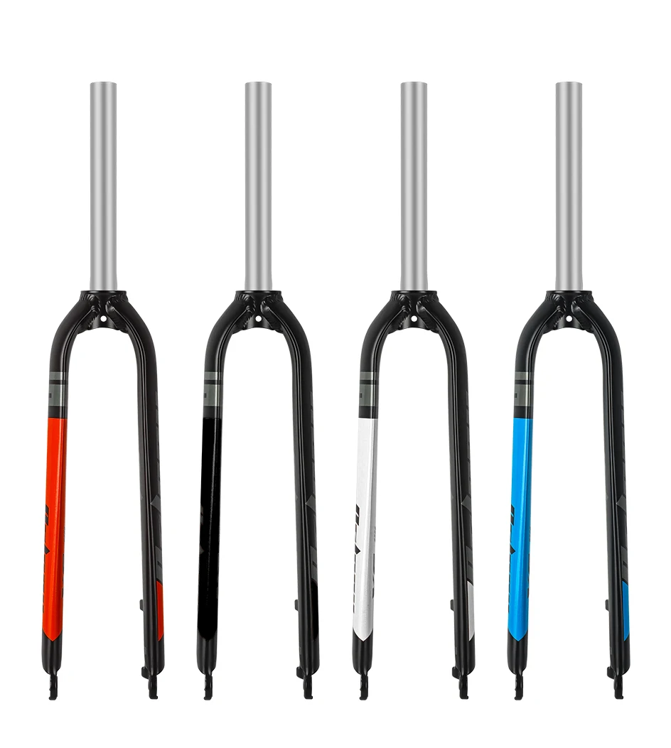 Bolany Fahrrad starre Gabel 26/27,5/29 Zoll Scheibenbremse Berggabel gerades Rohr 28,6 mm matte leichte MTB-Fahrradgabel – Detail 12