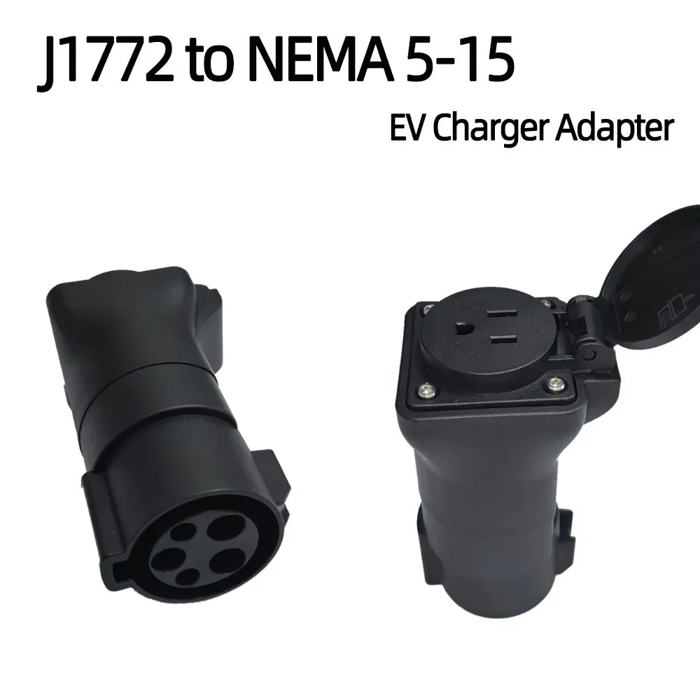 Electric Vehicle EV Charger J1772 adapter Nema 5-15 wall outlet 240V 32A For E-Bike/Scooter