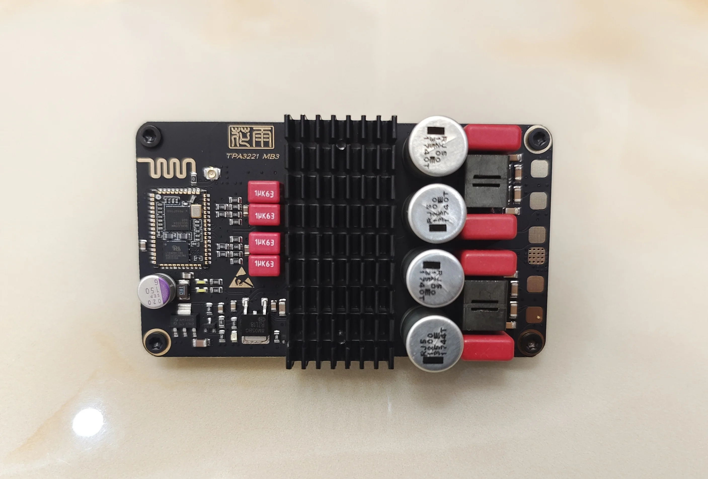 

New Bluetooth power amplifier board TPA3221 power amplifier board fever power amplifier board QCC3034 APTX-HD