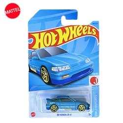 Original Mattel Hot Wheels C4982 Car 1/64 Alloy Diecast 88' Honda CR-X 148/250 Vehicle Model Toys for Boys Collection Kids Gift