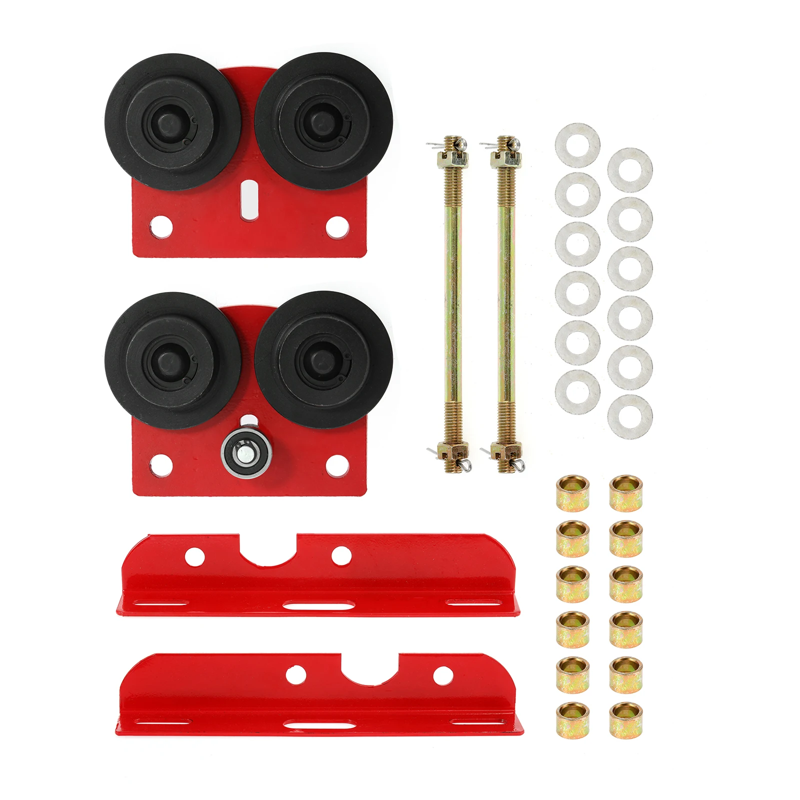 Lifting Crane Accessories Hand-carrying Cart Manual Trolley 4/6 Pulleys For PA20